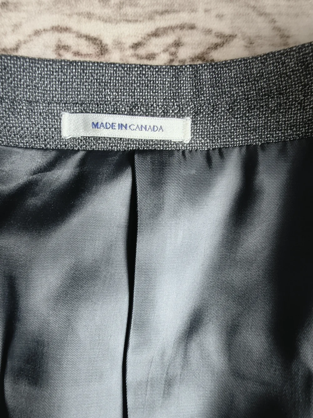 Peter Millar Gray Wool Two-Button Men's Blazer